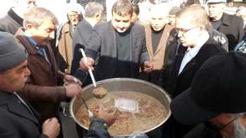 ÇESOB, 2000 KİŞİYE AŞURE DAĞITTI