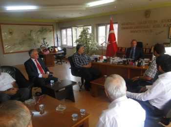 ÇESOB BAŞKANI KILIÇ’TAN ŞAHİNER’E ZİYARET