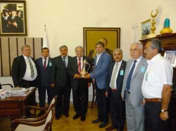 Çesob TBMM İdare Amiri Uslu'yu ziyaret etti