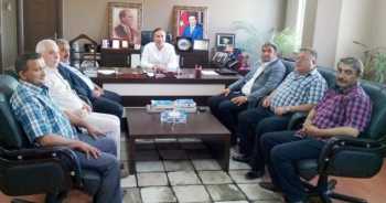 ÇESOB YÖNETİMİNDEN A.S.CEYLAN'A ZİYARET