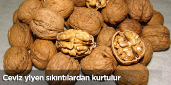 Ceviz yiyen, sıkıntılardan kurtuluyor