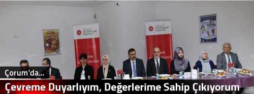 Çevreme Duyarlıyım, Değerlerime Sahip Çıkıyorum