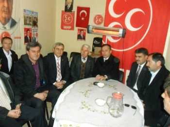  Ceylan, İlçe Ziyaretlerinde Muhalefet Partilerini de Ziyaret Etti