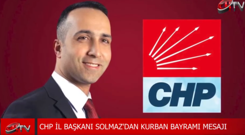 CHP Çorum İL Başkanı Dinçer Solmaz'ın Kurban Bayramı mesajı