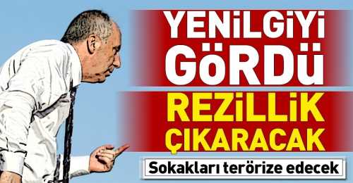 CHP'de İnce'nin kaos planı hazır