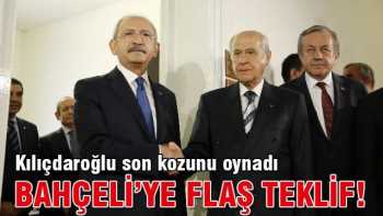 CHP'den MHP'ye  Son Teklif var mısın Yok musun   