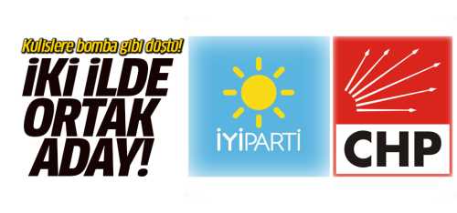 CHP-İYİ Parti 2 kritik ilde ortak aday çıkaracak iddiası