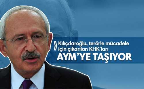 CHP KHK'lar için AYM'ye gidiyor