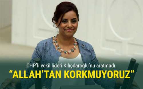 CHP'li Selina Doğan Kılıçdaroğlu'nu aratmadı