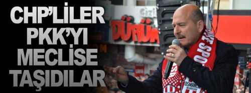 CHP'liler PKK'yı Meclise Taşıdılar