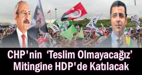 CHP ve HDP'den ortak miting