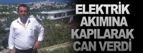 Çiftçi, elektrik akımına kapılarak hayatını kaybetti