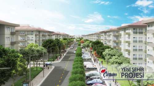  Çimento Fabrikası'nın yerine / Yeni Şehir Çorum kuruluyor