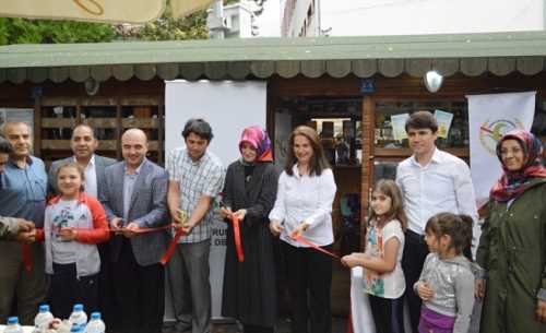 Çölyak Derneği Sanat sokağında tanıtım standı açtı 