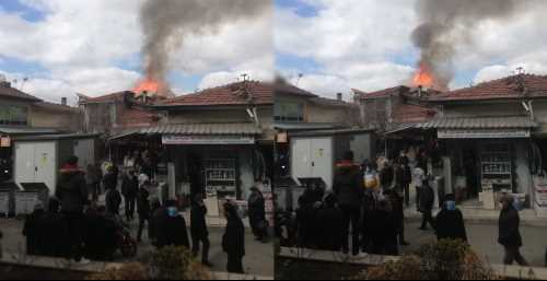 Çöplükte çıkan yangın korkuttu!..