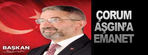 Çorum, Aşgın'a sahip çıktı