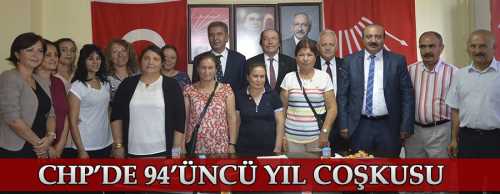 ÇORUM  CHP’DE 94’ÜNCÜ YIL KUTLAMASI