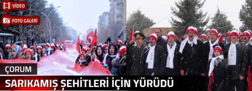 ÇORUM “Vefakar Gençlik Vefakar Ecdadını Unutmayacak”