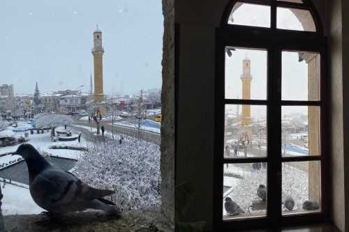 Çorum'a yağan İlk kara teşekkürler