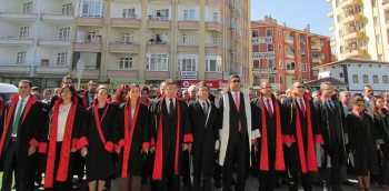 ÇORUM ADLİ YIL AÇILIŞINDA TÖREN DÜZENLENDİ