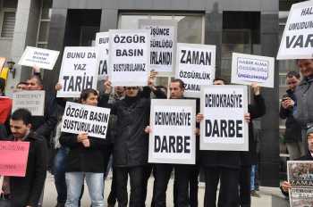 ÇORUM ADLİYESİ ÖNÜNDEKİ EYLEME HİTİTSİAD'DA KATILDI