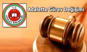 ÇORUM ADLİYESİNDE GÖREV DEĞİŞİMİ