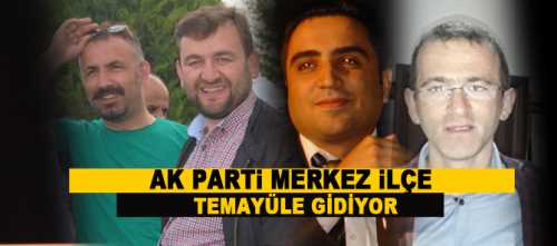 Çorum Ak Parti  Merkez İlçe'de Temayül Yoklaması