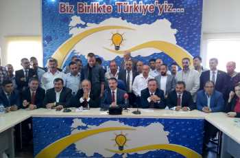 ÇORUM AK PARTİ BAYRAMLAŞTI