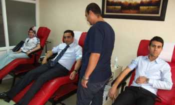 Çorum AK Parti Gençlik Kolları'ndan Kan Bağışı