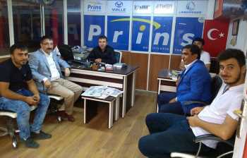 ÇORUM AK PARTİ İL BAŞKANINDAN ESNAF ZİYARETLERİNİ SÜRDÜRÜYOR