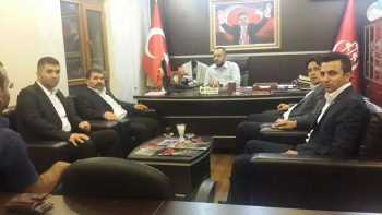 Çorum Alperen Ocaklarından Serkan Tüzün’e Destek Ziyareti