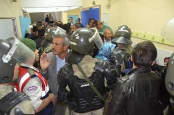 ÇORUM-AŞDAVUL'DA SEÇİM GERGİNLİĞİ 