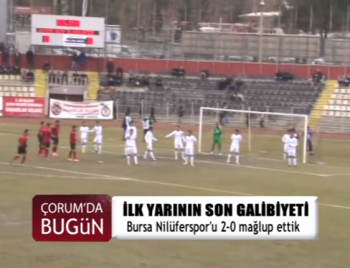 ÇORUM BELEDİYE SPOR -BURSA NİLÜFER SPOR MAÇINI İZLE