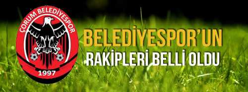 Çorum Belediye spor'un Rakipleri Belli oldu