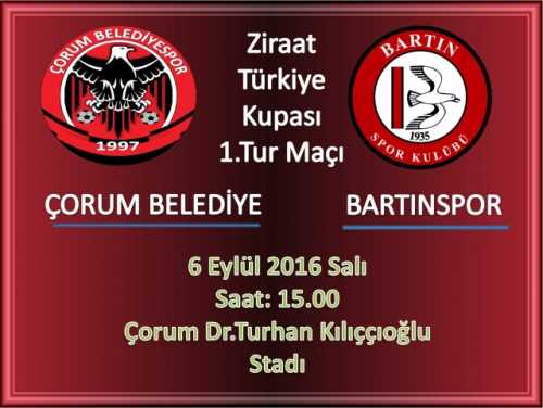 ÇORUM BELEDİYE SPOR ZİRAAT KUPASI MAÇI
