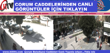 ÇORUM BELEDİYESİ CANLI YAYINDA