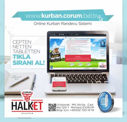 Çorum Belediyesi Halk Et Kurban Kesimi