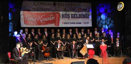 Çorum Belediyesi TSM Korosu'ndan “Bahar Konserleri”sürüyor