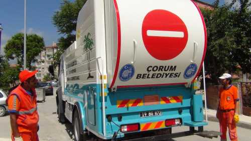 ÇORUM BELEDİYESİNDEN KISKANDIRAN HİZMET