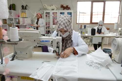 Çorum Belediyesinden sağlık kuruluşlarına 6 bin maske