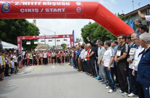 Çorum Belediyesinin bu yıl 2.si Düzenlenen Hitit Koşusu yapıldı