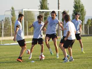 Çorum Belediyespor çift çalıştı