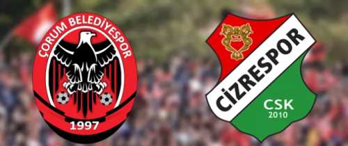 Çorum Belediyespor-Cizrespor Maçı