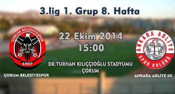 ÇORUM BLDY SPOR:2 ADLİYE SPOR: 2