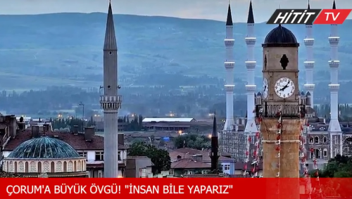 Çorum'da "Ruhunu İşleyebilsek İnsan Bile Yaparız"