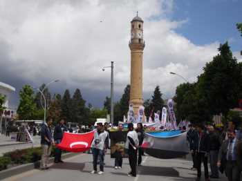 ÇORUM'DA 1 MAYIS KUTLAMALARI BAŞLADI