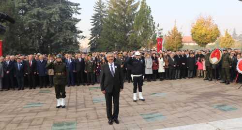 Çorum'da 10 Kasım Anma Programı