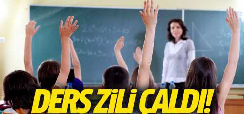 Çorum'da 90 bin 890 öğrenci için ders zili çaldı!