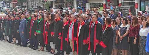 Çorum'da adli yıl açılışı dolayısıyla tören düzenlendi