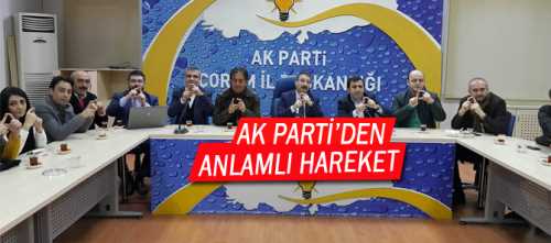 Çorum’da AK Parti İl Başkanlığı ve Halk Eğitim Merkezi işbirliğiyle “İşaret Dili Kursu” düzenlendi